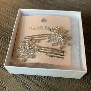 David’s Bridal Hair Combs New